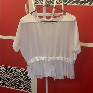 BCBGeneration Fringe Shirt
